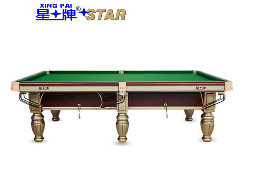 星牌 台球桌 XW119-9A中式黑八俱乐部比赛球台