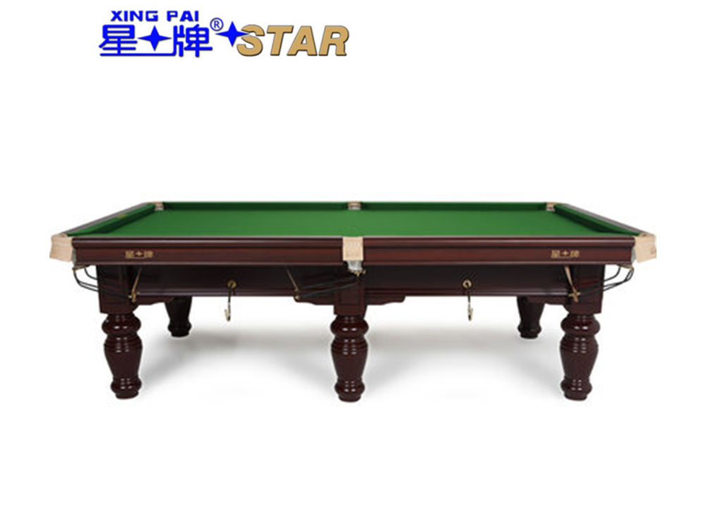 星牌 台球桌 XW117-9A中式黑八钢库球台